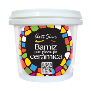 BARNIZ PARA PIEZAS DE CERÁMICA