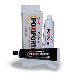 Poxiforte Adhesivo Epóxico Gris