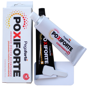 Poxiforte Adhesivo Epóxico Transparente