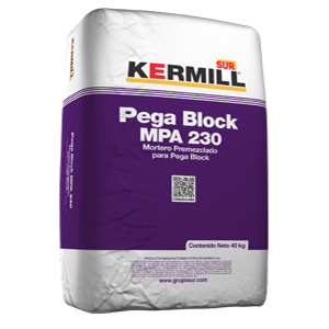 MORTERO PEGA BLOCK MPA 230