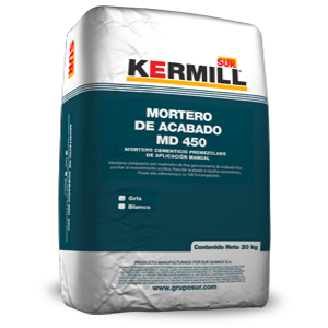 MORTERO DE ACABADO MD 450