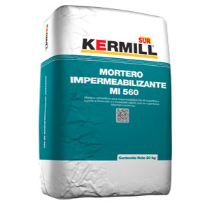 MORTERO IMPERMEABILIZANTE MI 560
