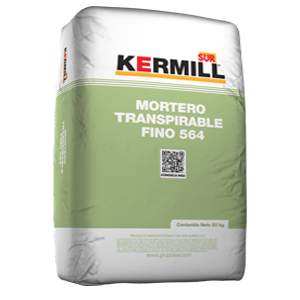 MORTERO TRANSPIRABLE FINO 564