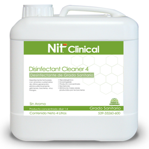 NIT CLINICAL DISINFECTANT CLEANER 4