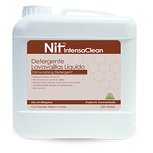 Detergente Lavavajillas Líquido - Uso en Máquina