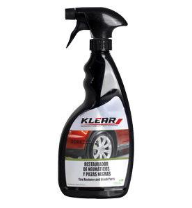 KLEAR RESTAURADOR DE NEUMÁTICOS Y PIEZAS NEGRAS