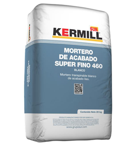 MORTERO DE ACABADO SÚPER FINO 460