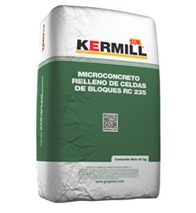 MICROCONCRETO ESTÁNDAR PARA RELLENO DE CELDAS RC 235