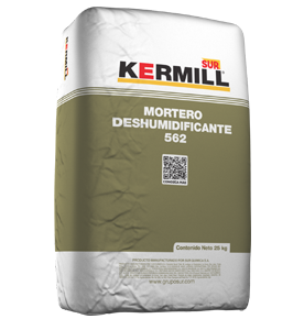 MORTERO DESHUMIDIFICANTE 562