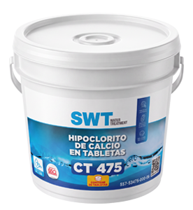 HIPOCLORITO DE CALCIO EN TABLETAS CT 475