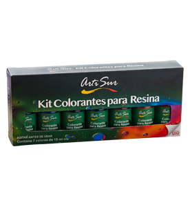 KIT COLORANTES PARA RESINA 15ML